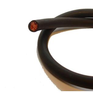 H01N2-D 1x25mm² 100V Batteri/sveisekabel sort