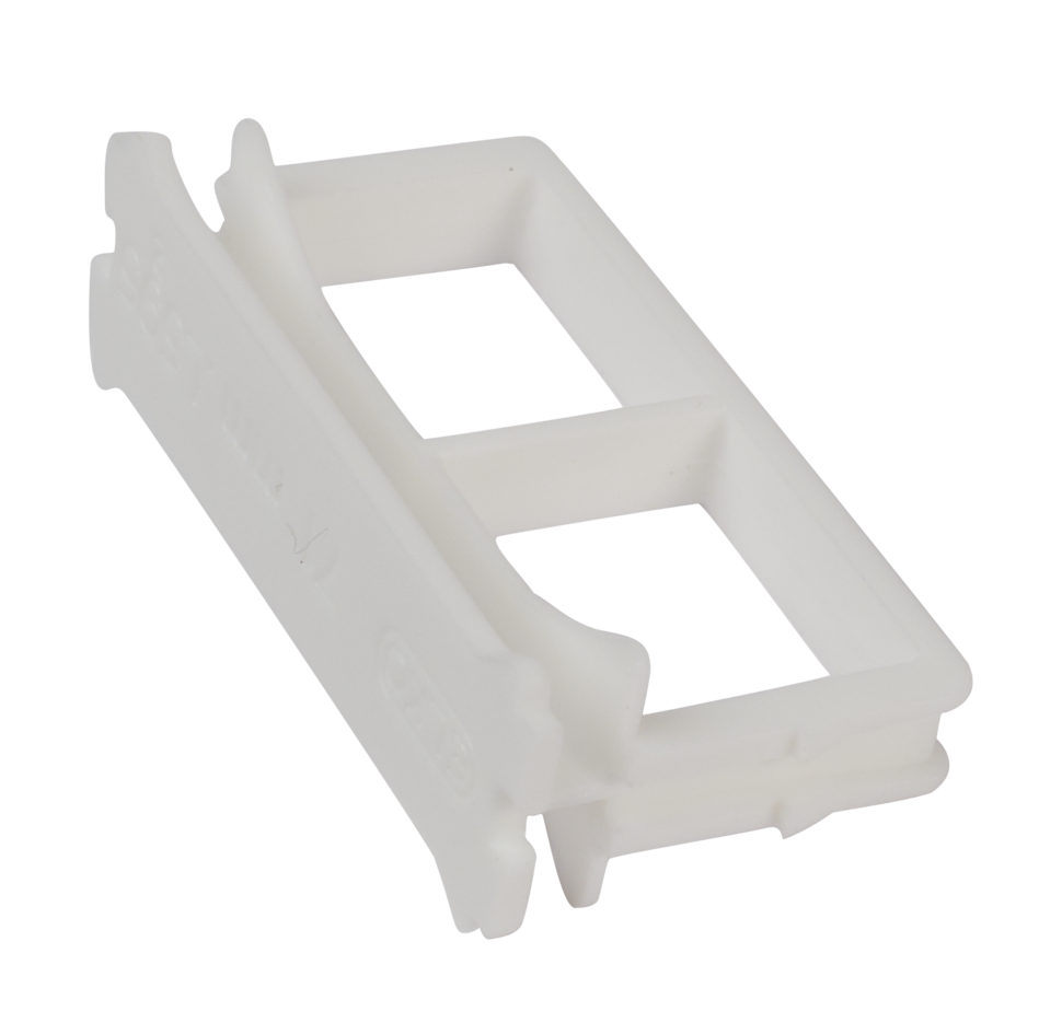 ELKO skjøtestykke for veggboks 71mm HVIT BOKS