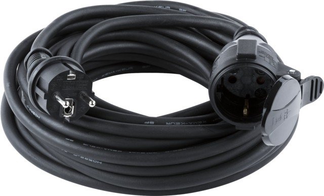 Skjøtekabel Schuko 25M H07RN-F 3G1,5mm² IP44