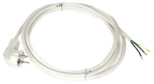 Nettkabel PMH 3G1.5mm² 3M hvit