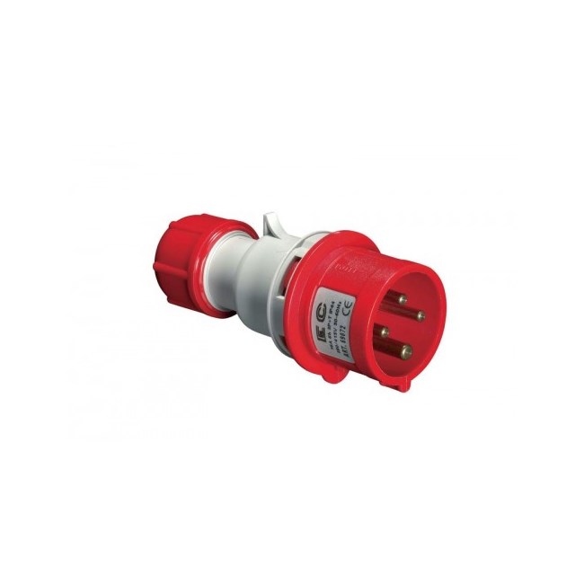 EC Støpsel 400V 16A 3P+J IP44