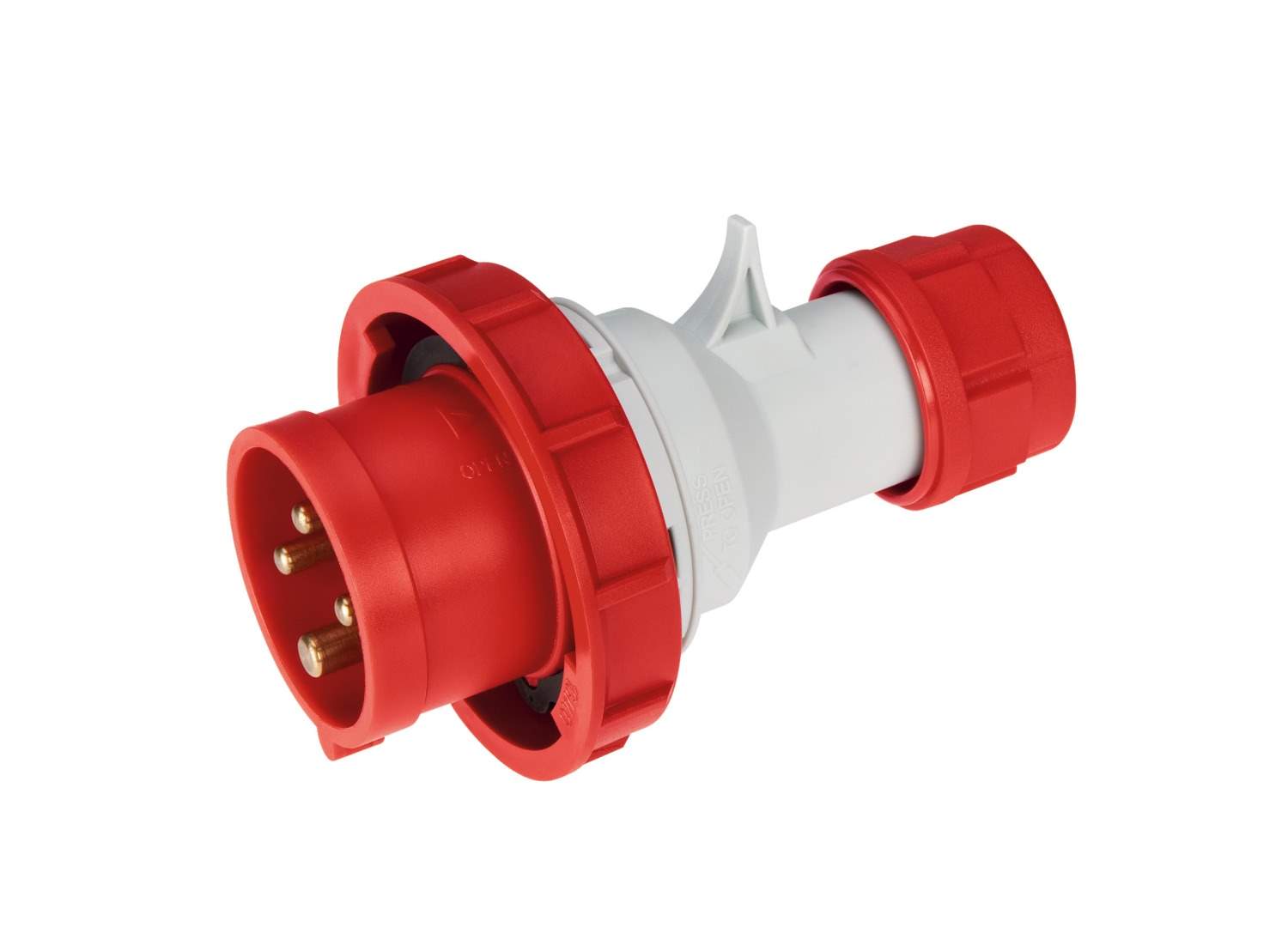EC Støpsel 400V 16A 3P+J IP67