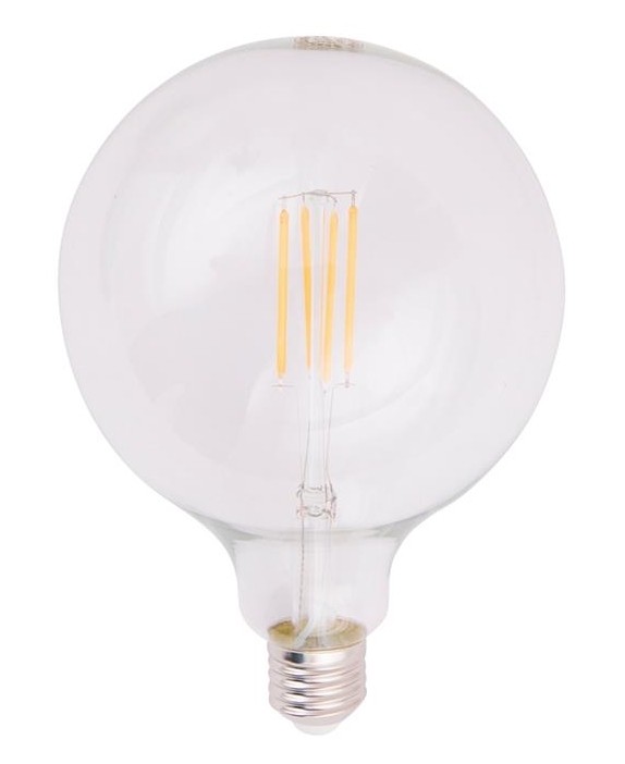 Scanlight LEDlyspære Globe Ø125mm 4W E27 klar dimbar