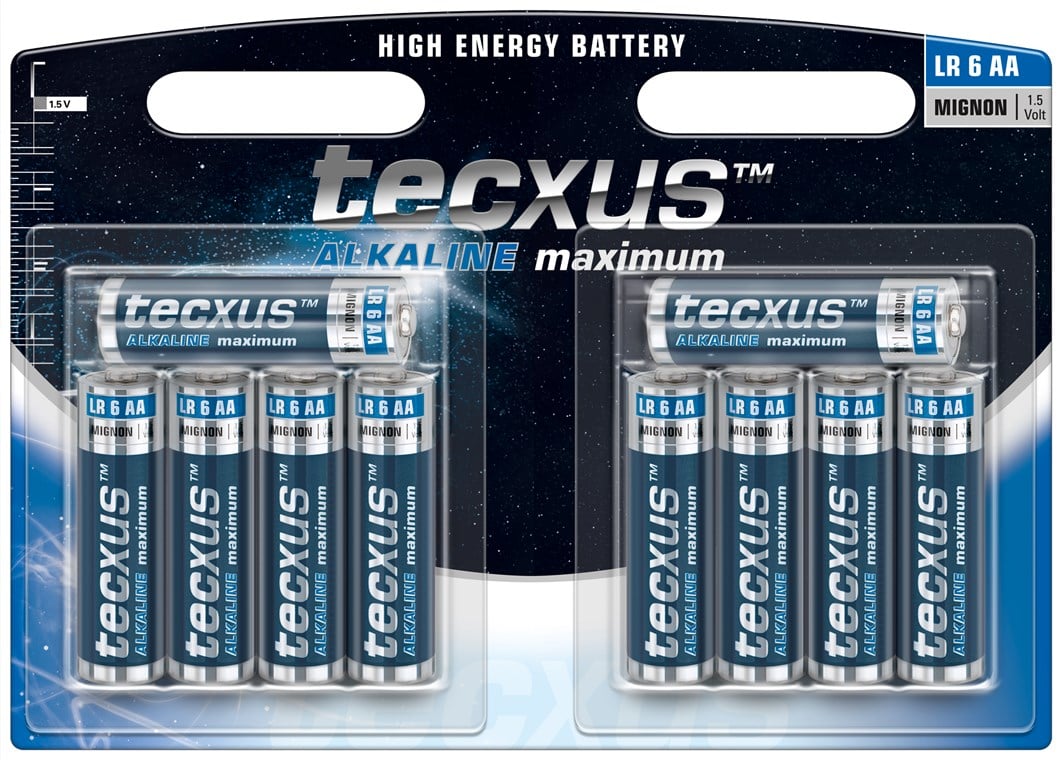 Tecxus alkaline LR6 AA 10pk