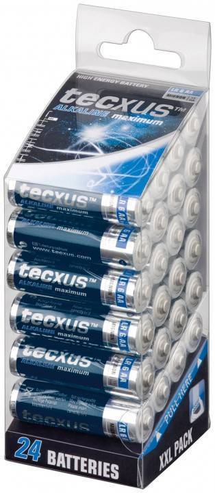 Tecxus alkaline LR6 AA 24pk