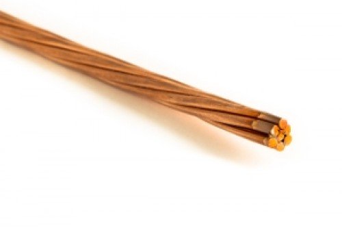 Kobberwire Jordtråd 25mm² metervare