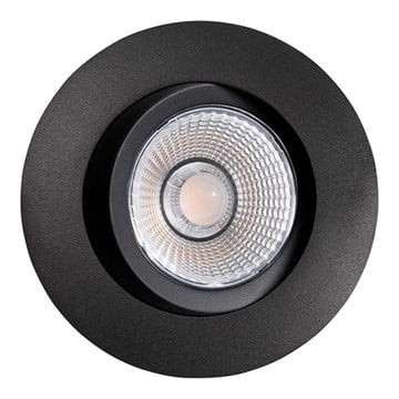 Unilamp LED WarmDim downlightpakke sort 6 pk