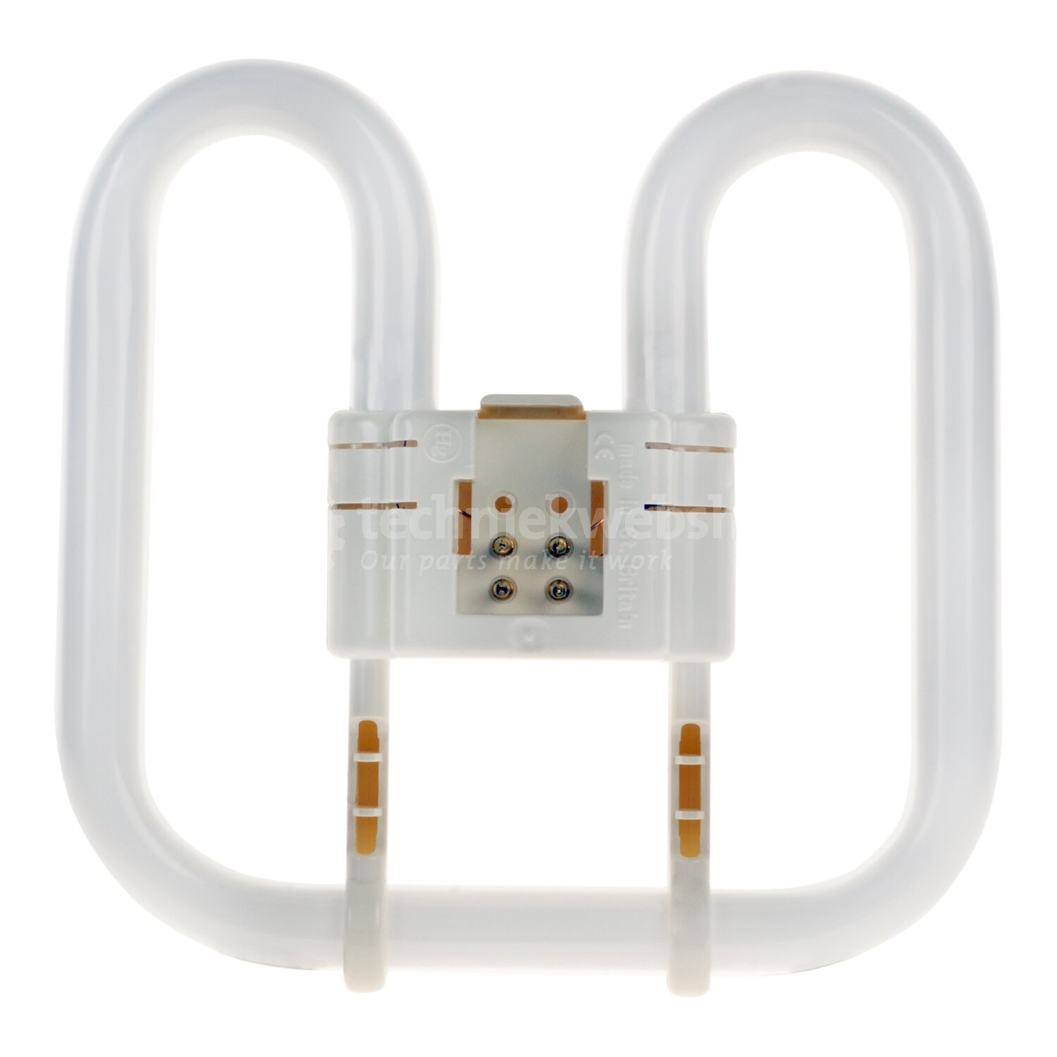 AIRAM kompaktlysrør BIAX 2D 21W/830 4PIN GR10q OBS passer ikke der man har 16w fra før