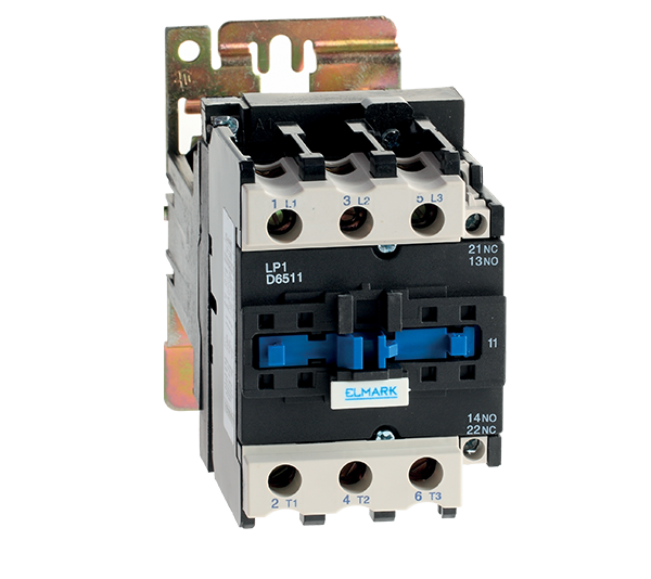 ELMARK Kontaktor LP1 D6511 65A 12VDC 1NO+1NC