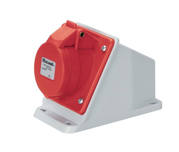 Påvegg industri stikk 3+N+J 32a 400V IP44