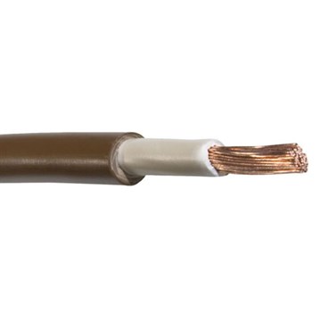 RKK 10mm² Brun Dobbeltisolert Meterkappes