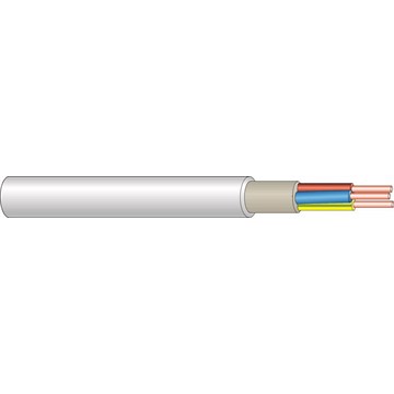 PFXP 3G2,5mm² ER LYS GRÅ Meterkappes