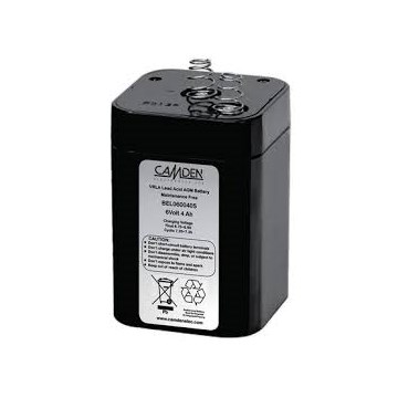 Camdenboss Lanterne Blybatteri 6 V 4 Ah BEL060040S