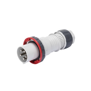 Gewiss Støpsel 125A 3P+J, 400V, IP67 - GW60060