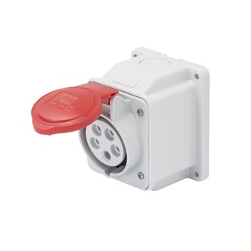 Gewiss STIKK 10°, PÅVEGG, 32A 3P+N+J, 400V, 6H, IP44 - GW62420