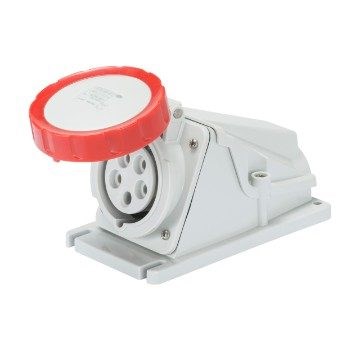 Gewiss Stikk påvegg 32A, 3P+J, 400V IP67 - GW62515