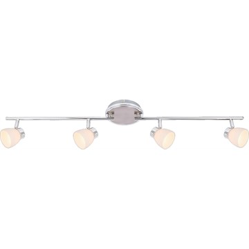 Valence LED spotskinne 4 lys dimbar