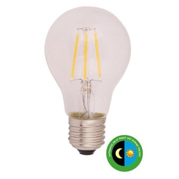 Scanlight LEDpære m/sensor filament 4,5W E27 klar