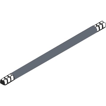 Lask 265 mm grå 10mm²