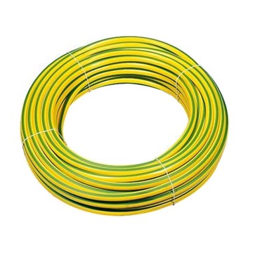 PVC strømpe 2,5mm Gul/Grønn