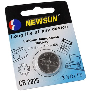 Newsun lithium batteri CR2025