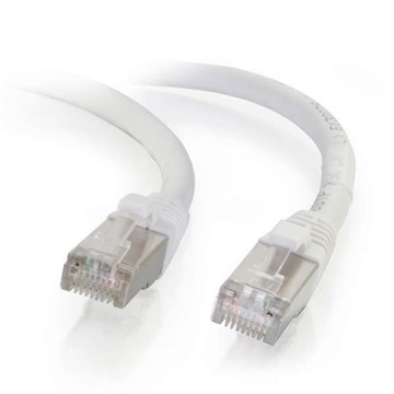 Patchkabel Cat6. 2.0m hvit