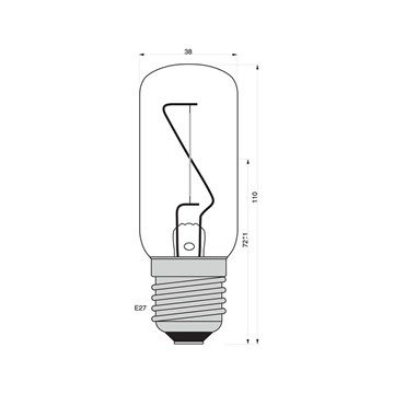 Danlamp eksteriør lanterne 24V 55W E27 35CD