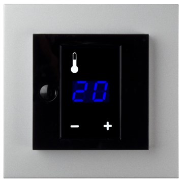 ELKO Plus Display termostat Aluminium