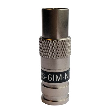 Compression Connector RG6 Trishield IEC M (HAN)